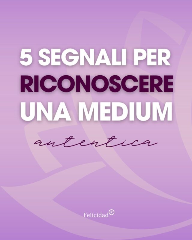 Hai voglia di vivere un'esperienza Medianica ma temi di non fare la scelta giusta?
💜 In questo carosello ho raccolto per te 5 suggerimenti super utili e pratici per riconoscere una Medium autentica.
Perché la Medianità autentica la riconosci tramite la verità, la dovizia di dettagli, la chiarezza e le risposte che parlano di te e solo di te. Senza che tu dica.
💖 Desideri vivere la tua esperienza medianica con me?
🌺 Contattami. 🌺
Prenota il tuo consulto.
__
#medium #sensitiva #medianità #anime #cielo
Sensitiva Lugano
Medium Lugano
Sensitiva Italia
Medium Italia