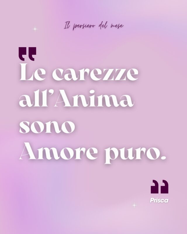 A volte ce ne accorgiamo nell'immediato.
Altre volte poco dopo.
Altre ancora mai.
Ma chi ci ama, sempre ci carezza l'Anima.
Anche se non è più qui, anche se è Altrove.
💭 Ti è mai capitato di percepire queste dolci carezze all'Anima?
Scrivimi nei commenti, se ti va.
Ti leggo, ti ascolto, ti rispondo. 🩷
__
#medium #sensitiva #medianità #anime #cielo
Sensitiva Lugano
Medium Lugano
Sensitiva Italia
Medium Italia